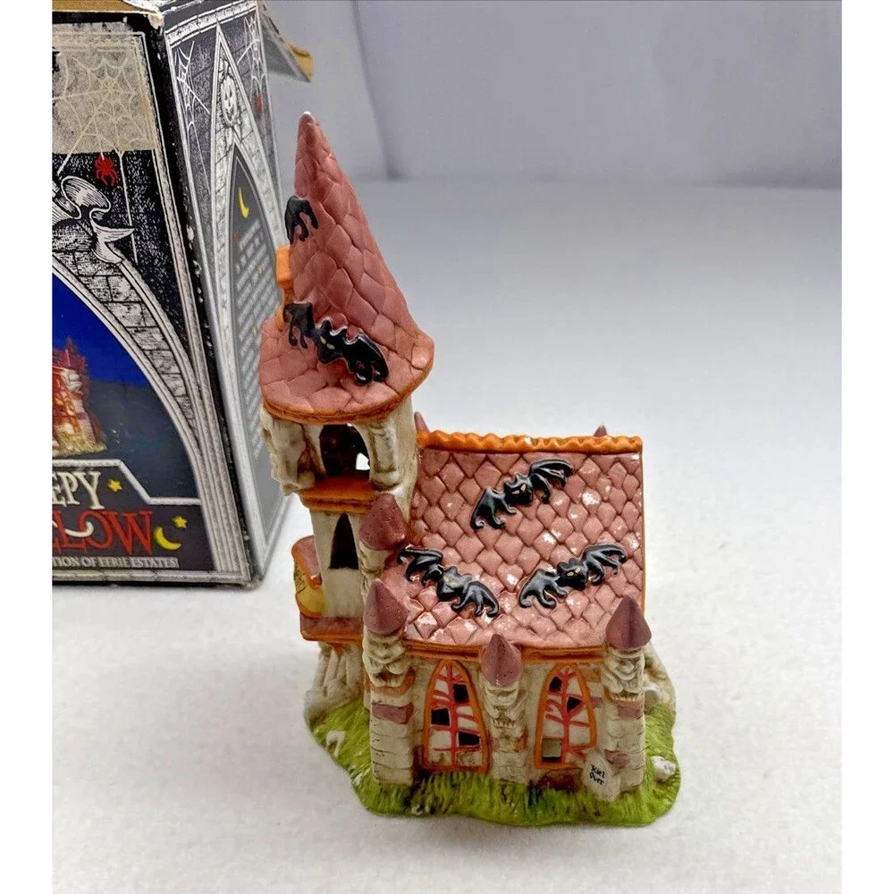 Midwest Cannon Falls Creepy Hollow Bewitching Belfry 1995 Halloween 13355-2 Box